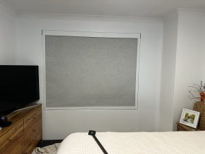 White Frame Concrete Fabirc Double