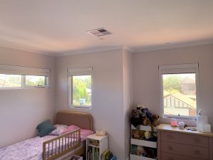 White Frame White Grey Fabric Single (4)